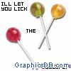 Lollipop With Quote