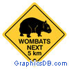 wombat sign