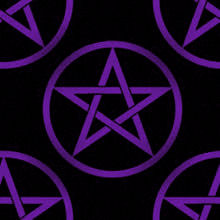 Purple Pentacle Tile