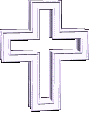 spinning white cross outline