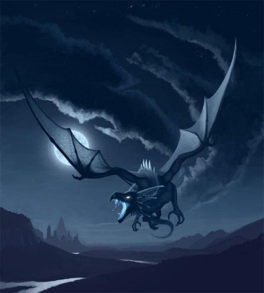 Dragon in the night