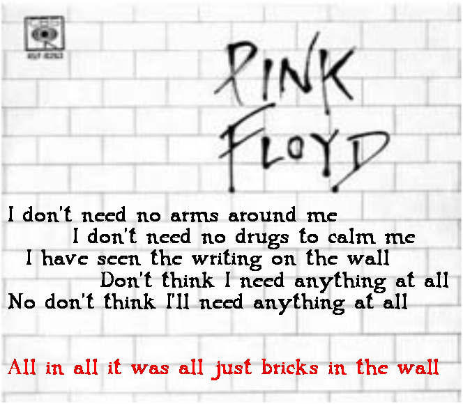 Another Brick In The Wall Par