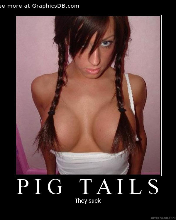 pig tails