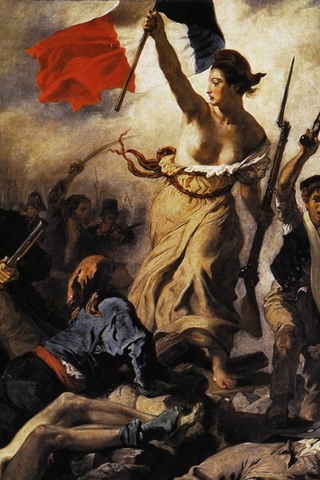 Delacroix iPhone Wallpaper