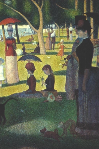 George Seurat iPhone Wallpaper