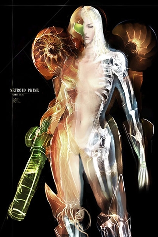 Metroid Prime iPhone Wallpaper