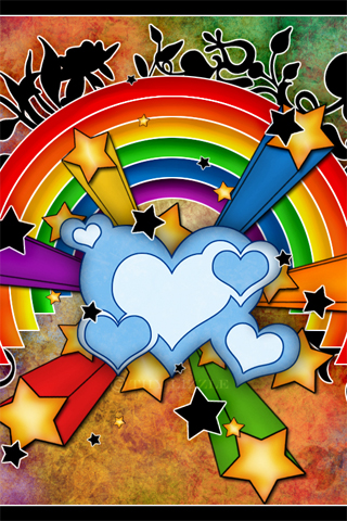 Rainbow Concepts iPhone Wallpaper