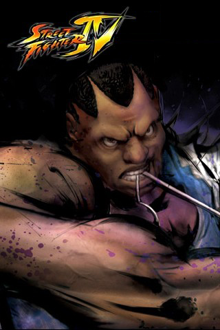 Street Fighter IV Balrog iPhone Wallpaper