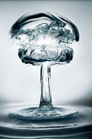 Water Nuclear iPhone Wallpaper