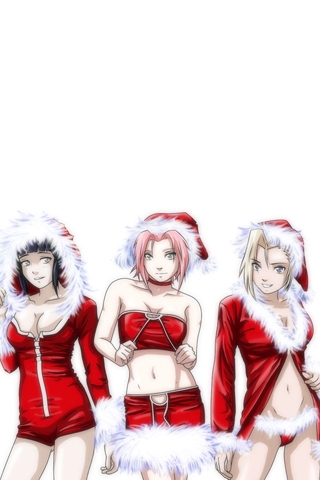 Anime Christmas Cellphone Wallpaper
