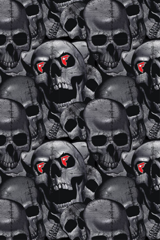 Famous Skulls Cellphone Wallpaper