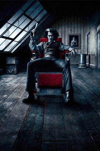 Sweeney Todd Cellphone Wallpaper