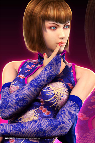 Tekken 5 Anna Williams Cellphone Wallpaper