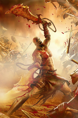 God of War iPhone Wallpaper