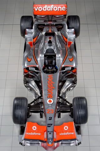 McLaren Mercedes iPhone Wallpaper
