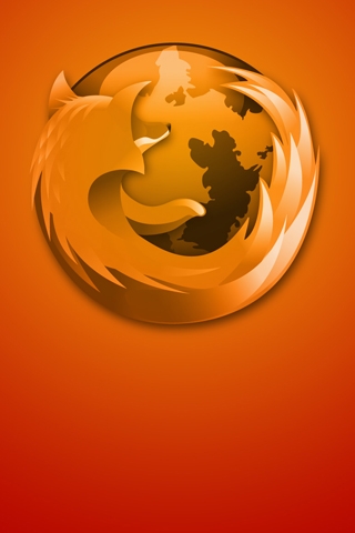 Mozilla Firefox iPhone Wallpaper