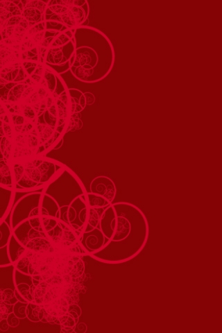 Red Swirls iPhone Wallpaper