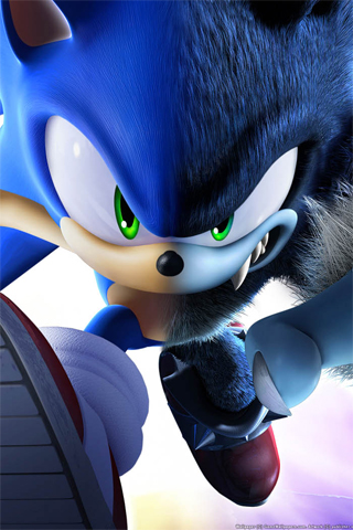 Sonic Unleashed iPhone Wallpaper