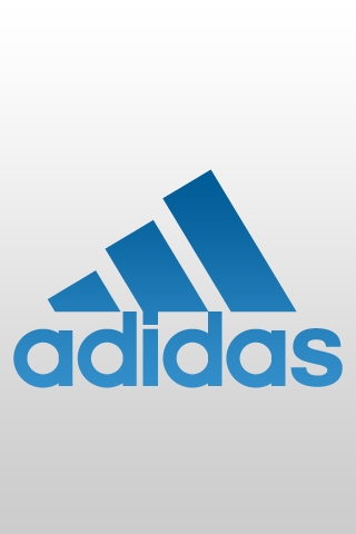 Adidas Logo Blue