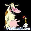 cow and chicken