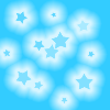 baby blue stars