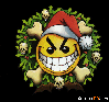 Evil Smiley In Christmas