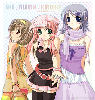 three anime cute girls