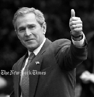 george w bush in the new york times-1700