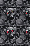 Famous Skulls iPhone Wallpaper