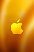 Apple Orange iPhone Wallpaper
