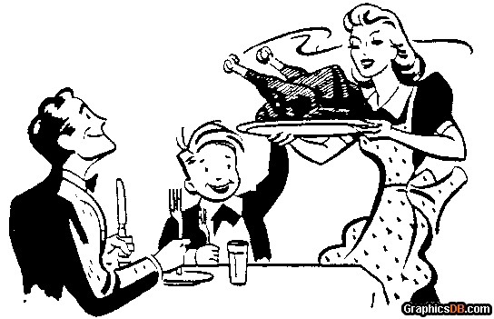 50s Thanksgiving Dinner