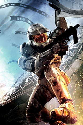 Halo 3 Art iPhone Wallpaper