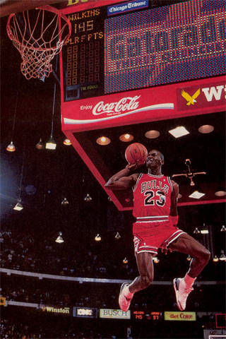 Michael Jordan(1) iPhone Wallpaper