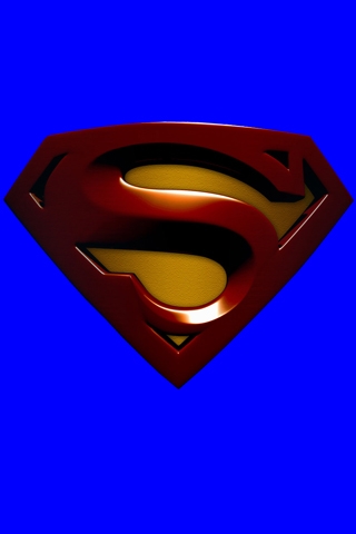 Superman Logo iPhone Wallpaper