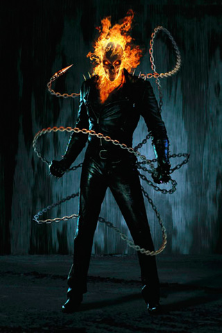 Ghost Rider(1) iPhone Wallpaper
