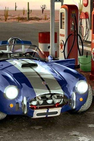 Shelby AC Cobra iPhone Wallpaper