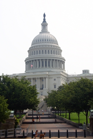 U S Capitol day