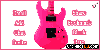 pink guitar