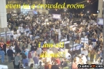 alone crowded room