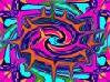 multicoloured swirl
