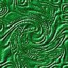 green stone swirl