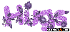 Hugs (Purple Glitter)